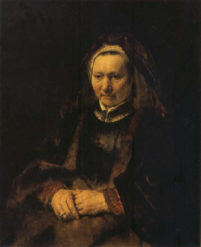  Portrait of an Old Woman